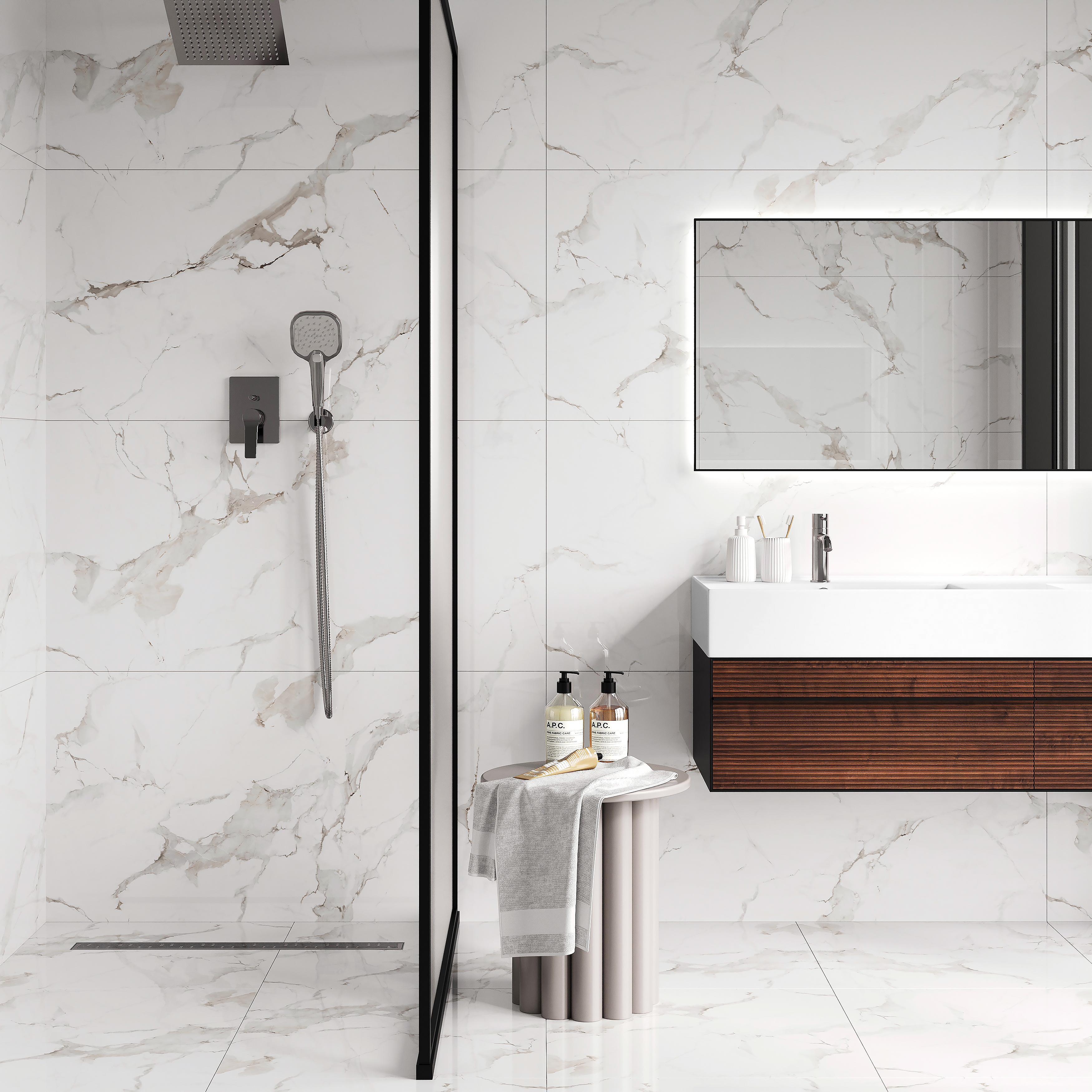 Невероятный эффект слэба: Коллекция Calacatta Pleasant от CERADIM