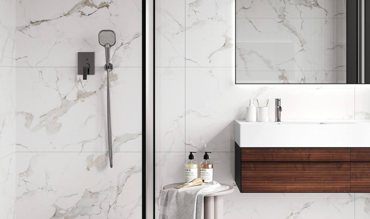 Невероятный эффект слэба: Коллекция Calacatta Pleasant от CERADIM