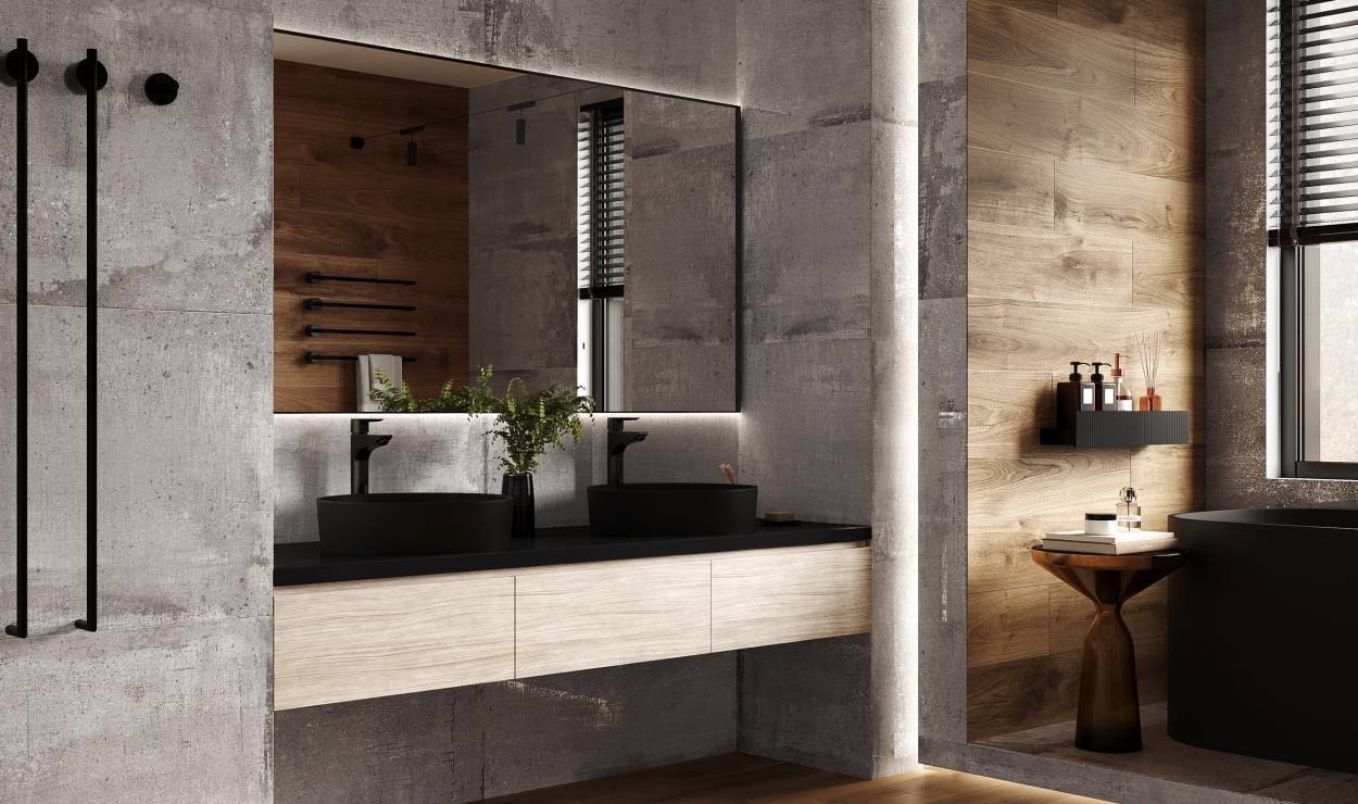 Новые Тенденции в Интерьерном Дизайне: Коллекция Cemento Grigio от LAPARET