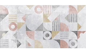 Этнис Плитка настенная узор светло-серый 18-00-06-3645 30х60